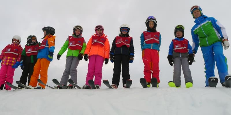 Kinderskitraining